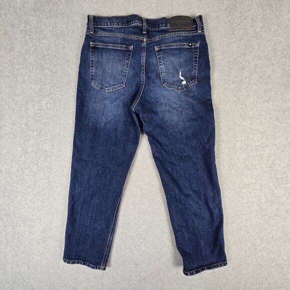 Lucky Brand Jeans Womens Size 10/30 Midrise Boyfriend Sienna Distressed - Picture 3 of 16